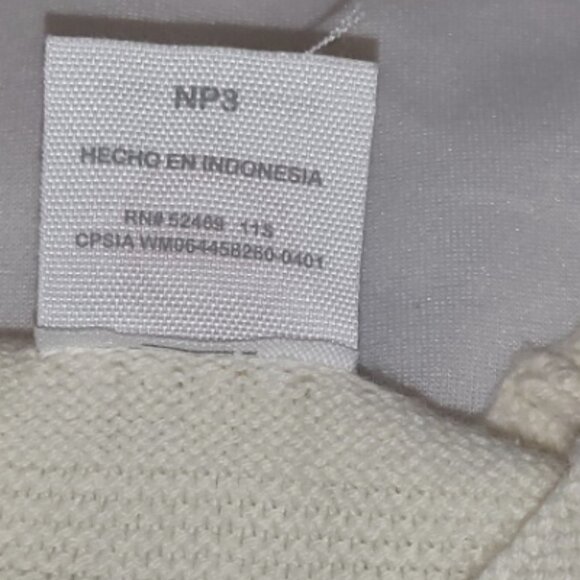 Girl's Cotton Sweater Lot Cream Stitch Button Details 3T Tahari - Picture 10 of 14